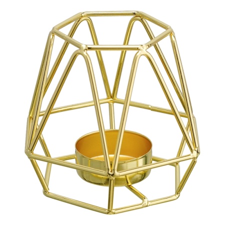 Подсвечник Ø10.5x9см Krister латунь детальная картинка 