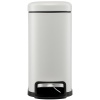 Ведро мусорное с педалью 5л светло-серое детальная картинка 