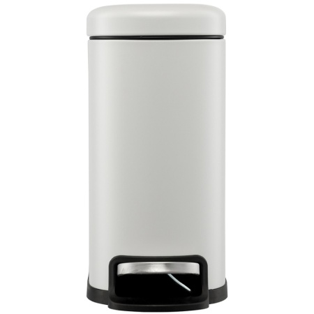 Ведро мусорное с педалью 5л светло-серое детальная картинка 