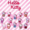 Новогоднее украшение из стекла Vondels 'Hello Kitty-олень' 10см детальная картинка 