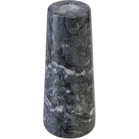Подсвечник 15см Marm черный мрамор детальная картинка 