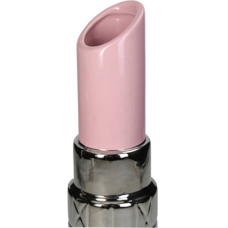 Ваза для цветов "Lipstick Rose" 10x10x35см детальная картинка 