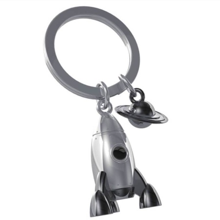 Брелок для ключей "Ракета и Сатурн" детальная картинка 