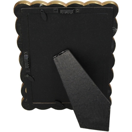 Рамка для фото 13x18см прямоугольная золотая детальная картинка 