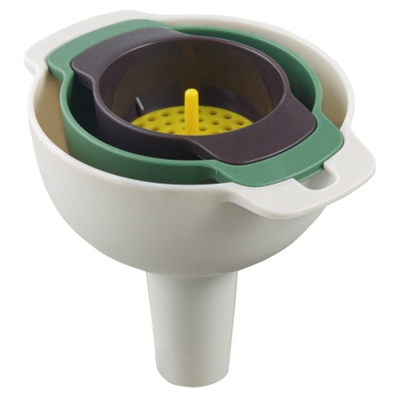 Набор из 3-х воронок и фильтра Bakke — Smart Solutions детальная картинка 