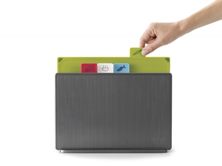 Набор разделочных досок 30x20см Index Regular графит - 60132 Joseph Joseph детальная картинка 