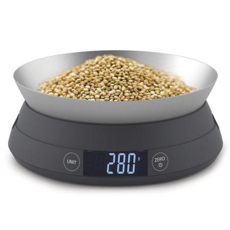 Весы кухонные Switchscale серые - 40054 Joseph Joseph детальная картинка 