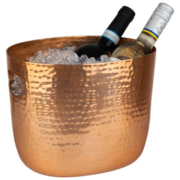 Емкость для охлаждения бутылок 25.5x19x(h)20см Copper детальная картинка 