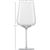 Набор бокалов для красного вина 742мл VERVINO, 2шт детальная картинка 