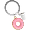 Брелок для ключей "Пончик и стакан кофе" детальная картинка 