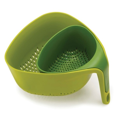 Набор дуршлагов Nest зеленый - 40093 Joseph Joseph детальная картинка 