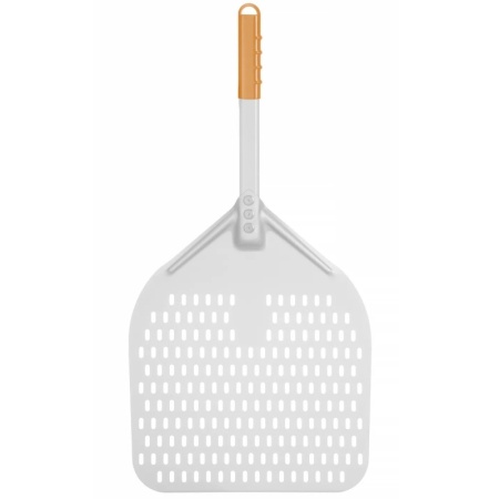 Лопата для пиццы 35x71см HENDI квадратная с перфорацией и короткой ручкой детальная картинка 