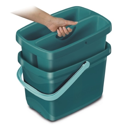 Ведро для уборки Combi Box 2.5л для мытья окон и ванной детальная картинка 