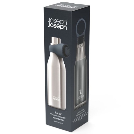 Термос 500мл Loop серый - 81121 Joseph Joseph детальная картинка 