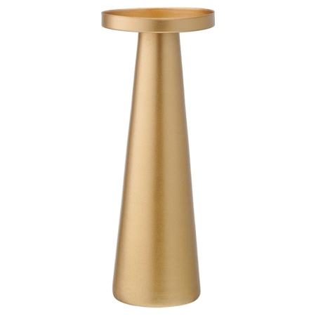 Набор подсвечников Fyr золотистые, 3шт детальная картинка 