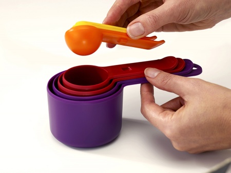 Набор мерных емкостей Nest multi colour - 40019 Joseph Joseph детальная картинка 