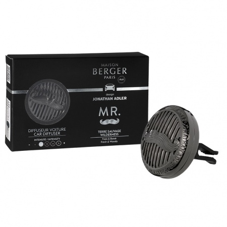 Автомобильный аромадиффузор-клипса «‎Мистер» с ароматом «Дикие земли» (Wilderness) детальная картинка 