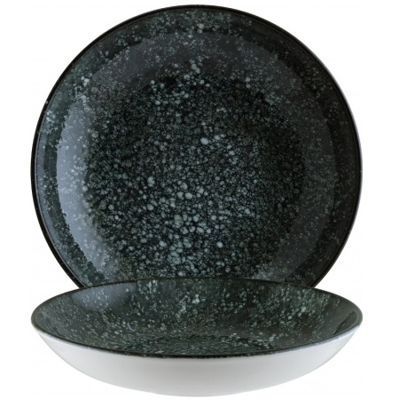 Тарелка глубокая Ø25см 1300мл COSMOS Black Bloom детальная картинка 