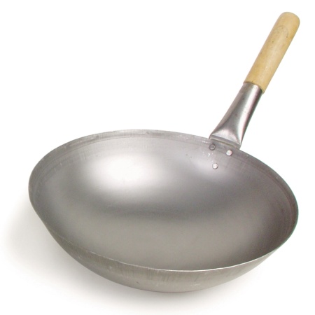 Сковорода Вок Ø30см с деревянной ручкой P.L. Proff Cuisine детальная картинка 