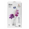Ваза для цветов 30см DIVA детальная картинка 