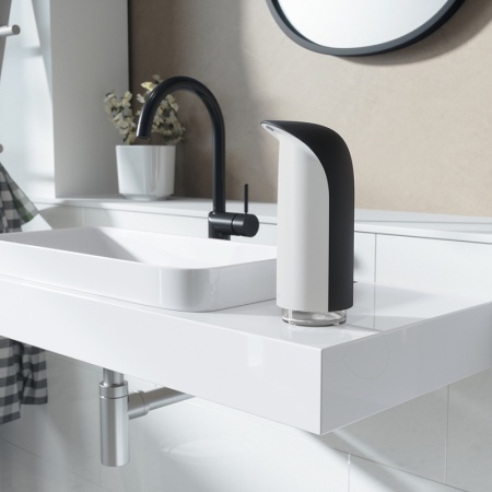 Диспенсер для мыла Emperor 255мл черный/белый детальная картинка 