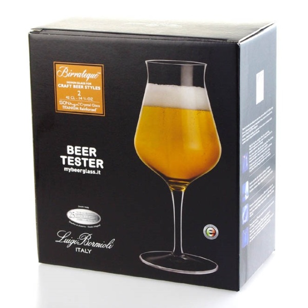 Набор бокалов для пива 420мл BIRRATEQUE Beer Tester, 2шт детальная картинка 