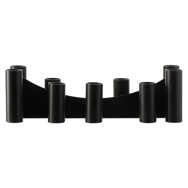 Фото Подсвечник Bruks 8см черный – Designboom