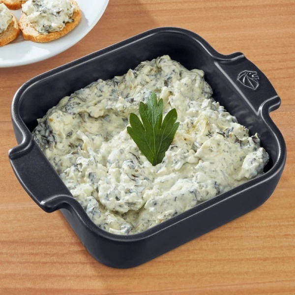 Фото Емкость квадратная для запекания APPOLIA 21см SLATE