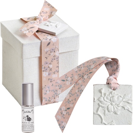 Подарочный набор для ароматизации дома Les petits presents de Mathilde - Fleur de The - Цветок чайного дерева детальная картинка 