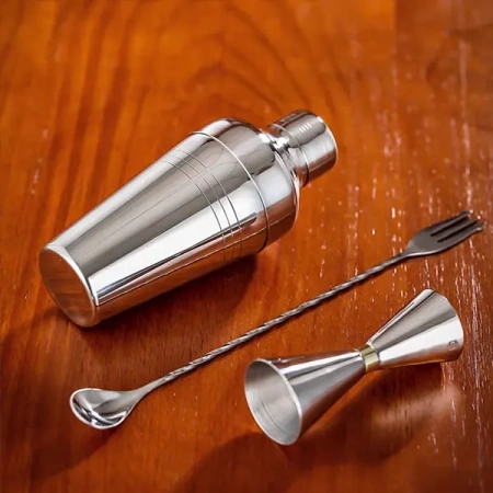 Шейкер 500мл Japanese "Токио" Profi-Chef нержавеющая сталь детальная картинка 