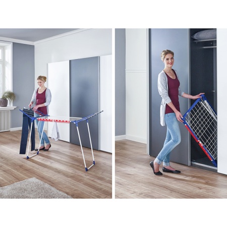 Сушилка для белья 87x157x55см Pegasus 150 Solid Slim детальная картинка 
