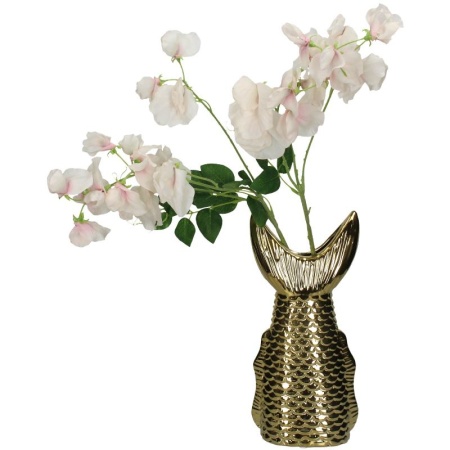 Ваза для цветов "Хвост золотой рыбки" 13.5x7.5x28.5см детальная картинка 