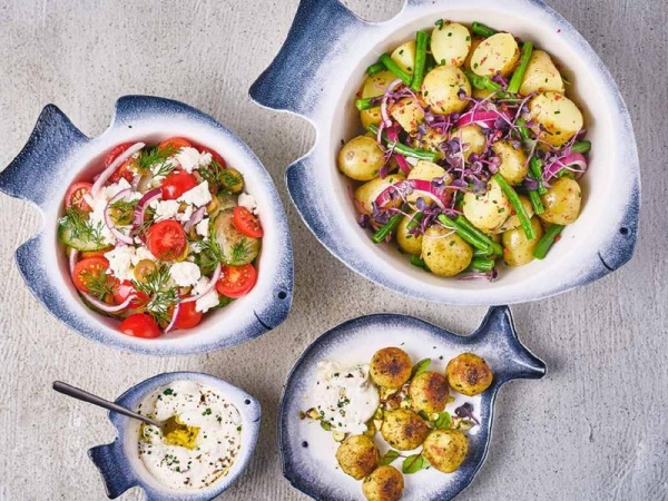 Фото Тарелка 21.2x15.8x(h)2.1см PEZ DINNER