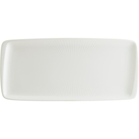 Тарелка прямоугольная 34x16см IRIS White Moove детальная картинка 