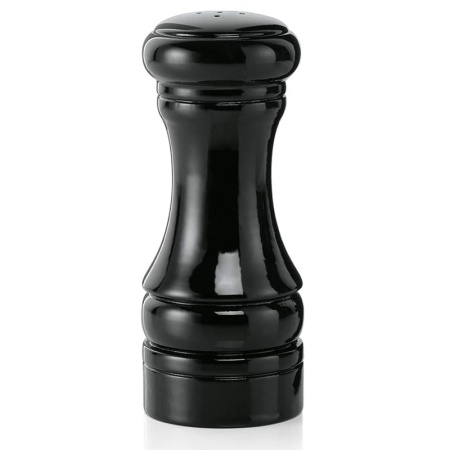 Солонка 13см черная детальная картинка 