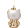 Новогоднее украшение из стекла Vondels "Золотой Hello Kitty baby" 9см детальная картинка 