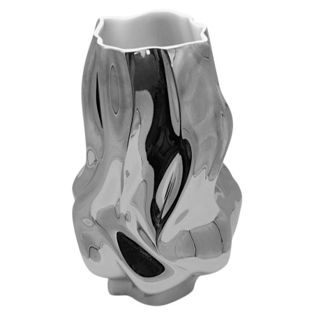 Ваза 32см Flame Silver детальная картинка 