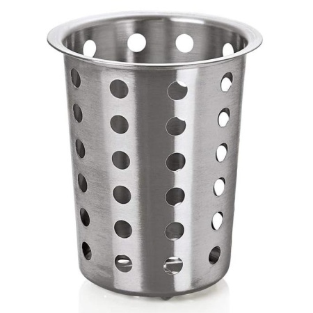 Стакан-подставка для столовых приборов Ø11.5x(h)12см WAS перфорированный детальная картинка 