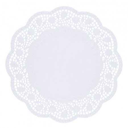 Салфетки кружевные Ø36см, 100шт детальная картинка 