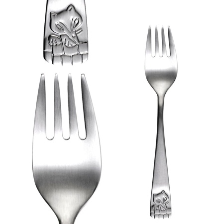 Набор столовых приборов Kids all satin - 4 предмета детальная картинка 