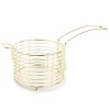 Корзинка для картошки фри Ø11x(h)7.5cм Wire Ware золотой детальная картинка 