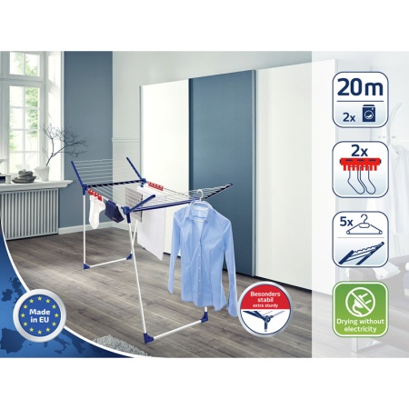 Сушилка для белья 87x167x66см Pegasus 200 Solid Comfort детальная картинка 