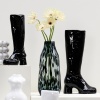 Ваза для цветов "Сапог" 18.7x8.3x34.5см черная детальная картинка 