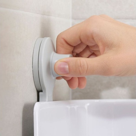 Органайзер для душа с зеркалом EasyStore белый - 70547 Joseph Joseph детальная картинка 