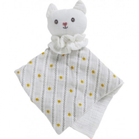 Мягкая игрушка для детей - кошка 46x35.5x4см Petit Carrousel детальная картинка 