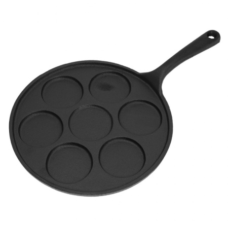 Сковорода для блинов Ø23см на 7 ячеек по Ø6см детальная картинка 