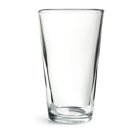 Стакан стеклянный 450мл для бостонского шейкера Barbossa детальная картинка 