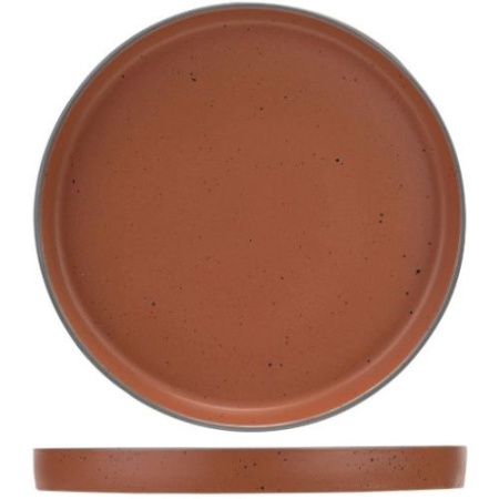 Тарелка 25см COPENHAGUE RED CLAY детальная картинка 