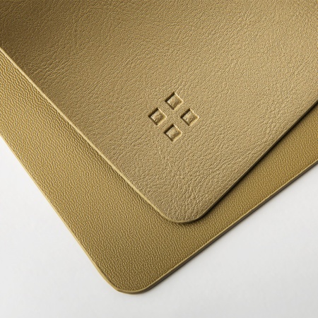 Плейсмат прямоугольный 45x32см PVC золотой детальная картинка 