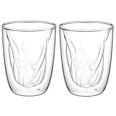 Набор стаканов 250мл BarWare термостекло двойные стенки, 2шт детальная картинка 